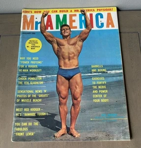 Ralph Kroger - Mr. America Bodybuilding Magazine - January 1963 - Picture 1 of 2