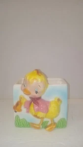 Grantcrest Duckling Planter, Vintage, Hand Painted, Made In Japan - Picture 1 of 8