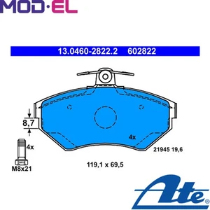 BRAKE PAD SET DISC BRAKE 13.0460-2822.2 FOR AUDI A4B5 VW PASSAT/B5.5 AFF 1.9L - Picture 1 of 9