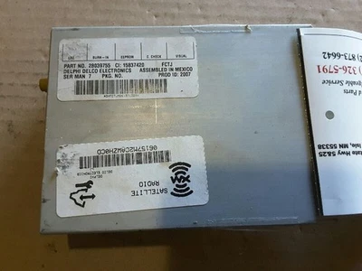 Audio Equipment Radio Satellite Receiver Opt U2K Fits 06-12 CANYON 9631 Foto 1 de 3