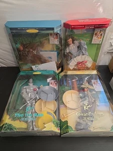 Juego de 4 Barbie Mago de Oz Coleccionistas Usadas 1995 Colección Leyendas de Hollywood - Imagen 1 de 5