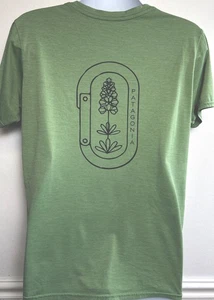Patagonia Damen T-Shirt Medium Clean Climb Bloom leicht grün - Bild 1 von 6