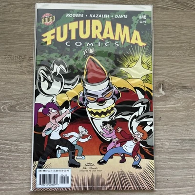 Futurama Comics #40 (Bongo Comics November 2008) Newsstand - Image 1 of 3