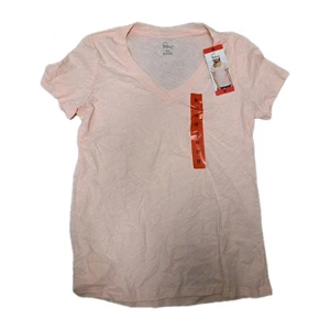 Felina Women's V-Neck Short Sleeve T-Shirt, Pink (Pink Salt), Size M - Picture 1 of 2