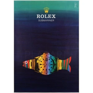ROLEX VINTAGE AD POSTER Classic Luxury Watch - Glossy Printed Photo 5x7 - Picture 1 of 1