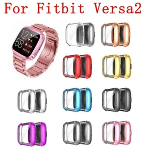 Case For Fitbit Versa 2 Screen Protector TPU Soft Shockproof Ultra Thin Cover - Picture 1 of 17