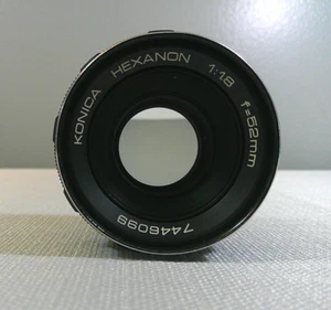 Konica Hexanon 52mm 1.8 lens - Very Good Condition - Picture 1 of 6