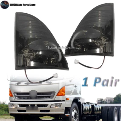 1 Pair Front Corner Light Turn Signal Lamp For Hino 500 Ranger Truck Fc Fe Fd Gd - Image 1 of 4