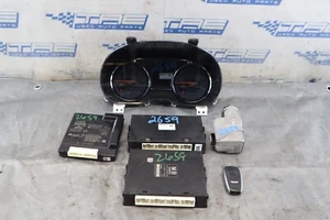 2020 SUBARU WRX STI EJ257 2.5L OEM ENGINE ECU BCM CLUSTER KEY KIT ASSY #2659 - Picture 1 of 9