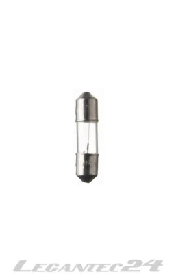 LT24 Soffitte 12V 100mA 1,2W S6 6x24mm Bombilla Bombilla 12Voltios 100mA 1,2Vatios Nuevo