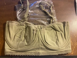 Victoria's Secret Signature Bralette mit Bügel 36D in Salbei *NEU* - Bild 1 von 4