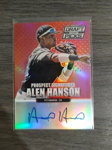 2013 Panini Prizm Perennial Draft Picks Signature Red Pirates Alen Hanson 59/100 - Picture 1 of 2