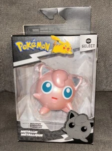Pokémon Select💫Jigglypuff Metallic 3-in Battle Figure By Jazwares Series 2 - Picture 1 of 9