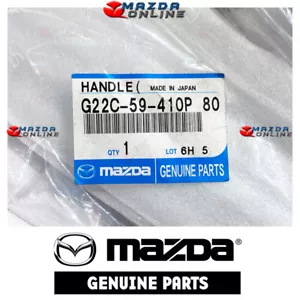Mazda Genuine 32C Door Handle Outside(L) G22C-59-410P-80 05-09 MAZDA5 Protégé CR - Picture 1 of 3