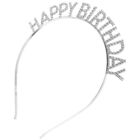  Birthday Letter Headband Rhinestone Headband Birthday Party Headband Women