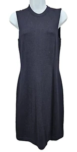 Vestido Vaina De Colección St. John Para Mujer Santana Tejido Sin Mangas Negro Minimalista Talla 2 - Imagen 1 de 13