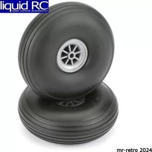 DU-BRO 350T Treaded Wheels 3-1/2 Inch (2) - Picture 1 of 2