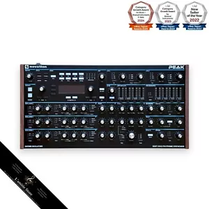 Novation Peak Eight-Voice 8 Voice Polyphonic Desktop Synthesizer JP Black Used - Picture 1 of 14