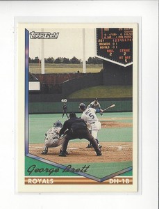 1994 Topps Gold #180 George Brett Royals