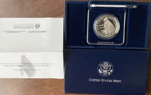 2000 Leif Ericson Millennium Commemorative Silver Dollar Coin - OGP & COA - Picture 1 of 8