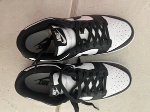 Herren Größe 7 - Nike Dunk Low schwarz weiß - Bild 1 von 6