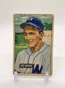 Irv Noren 1951 Bowman #241 Washington Senators GD - Picture 1 of 3