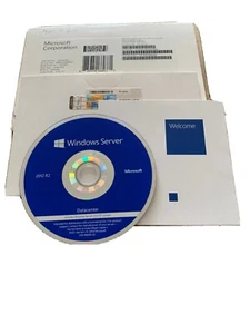 Windows 2012 R2 Server Datacenter / 2CPU Englisch Vollversion mit MwSt Rechnung - Bild 1 von 5