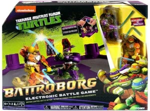 NEW - Battroborg Teenage Mutant Ninja Turtles - Michelangelo Vs Donatello - GAME - Picture 1 of 1