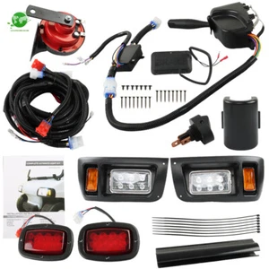 New Set For Club Car DS LED Headlight and Tail Light Kit 1993+ Golf Cart - Picture 1 of 10