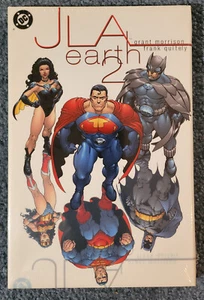 JLA Earth 2 Hardcover 1st Printing DC Comics 2000 Morrison/Quitely Sealed New - Picture 1 of 2