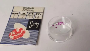 Seitz balance jewels Cat 2, 19/90 (3 per order in 1 bag) for Jaeger Lecoultre pl - Picture 1 of 2