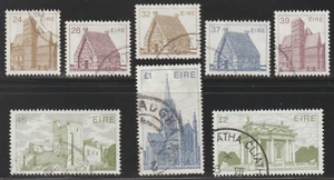 Ireland 1985-88 SC# 638 - 645 - Architectures Type of 1982 - Used Lot # 100 - Picture 1 of 2