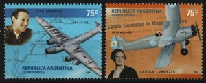 Argentina 2001 - Mi-Nr. 2696-2697 ** - MNH - Aviones / Aviones - Imagen 1 de 1