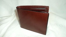 Winn Int. 6593 Brown Leather Men's Billfold Wallet