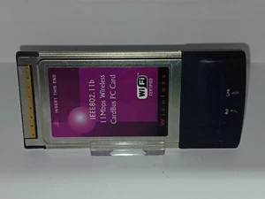 ✔️📶 ABOCOM WB2000 WIFI PCMCIA CARDBUS 32BIT PC CARD - Picture 1 of 3