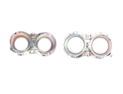 Datsun 510 68-73 Headlight Bezel Trim Bucket Mounts Pair NEW 2320 - Image 1 of 2