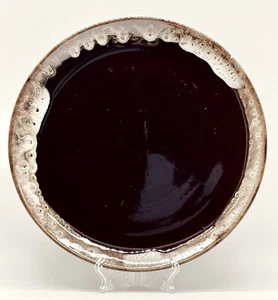 8 Piece VTG Old Hickory Drip Glaze Ovenware Dinner Plates Nasco Japan 9.5 6.25” - Picture 1 of 12