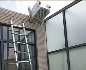 Scale per loft pieghevoli bianche 21,26*5,51 pollici per casa decorativa 12 gradini - Foto 1 di 12
