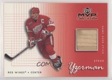 1999-00 Upper Deck MVP Stanley Cup Edition Game Used Souvenirs Steve Yzerman HOF