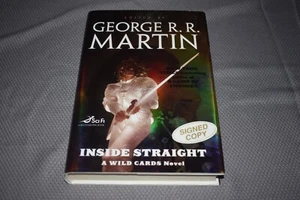 Inside Straight by Daniel Abraham (1st Edition/First Print, signed, hardcover) - Imagen 1 de 10