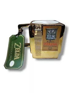 The Legend of Zelda (RARE) Nintendo Game Cartridge Gold Mug 27oz Paladone NEW - Picture 1 of 10