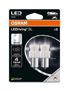 OSRAM LEDriving SL indicatore lampadina 7506DWP-2BL P21W non ECE - Imagen 1 de 3