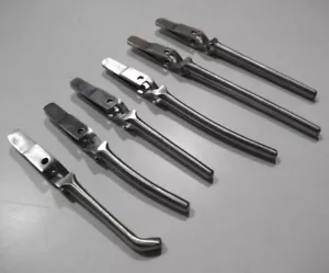 Laparoscopic Bulldog Clamp Detachable 6 Clips Urology Surgical Instruments Set - Picture 1 of 7