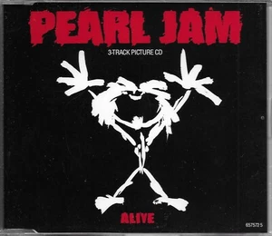 PEARL JAM Alive w/ UNRELEASED LIMITED PICTURE DISC CD Single SEALED USA seller - Picture 1 of 2