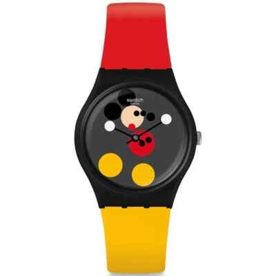 Swatch X Damien Hirst "Spot Mickey" RARO 1 de 1999 - Disney GZ323S - NOVO - Imagem 1 de 4