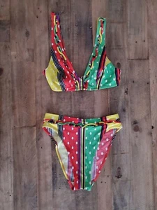 VERSACE vintage swimsuit bikini Size s - Picture 1 of 2