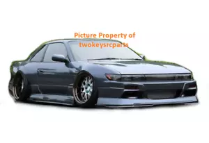 1:10 RC Clear Lexan Body Shell kit - Nissan Silvia S13 Spirit REI +extras &decal - Picture 1 of 12