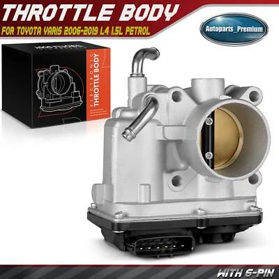 Electronic Throttle Body Assembly for Toyota Yaris 2006 2007-2019 Petrol L4 1.5L - Image 1 of 4