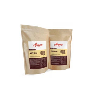 Copos de chocolate caliente vegetariano gourmet 250 g hechos con chocolate REAL - blanco - Imagen 1 de 1