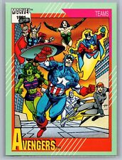 1991 Marvel Universe Avengers #151 - NM-MT *TEXCARDS*